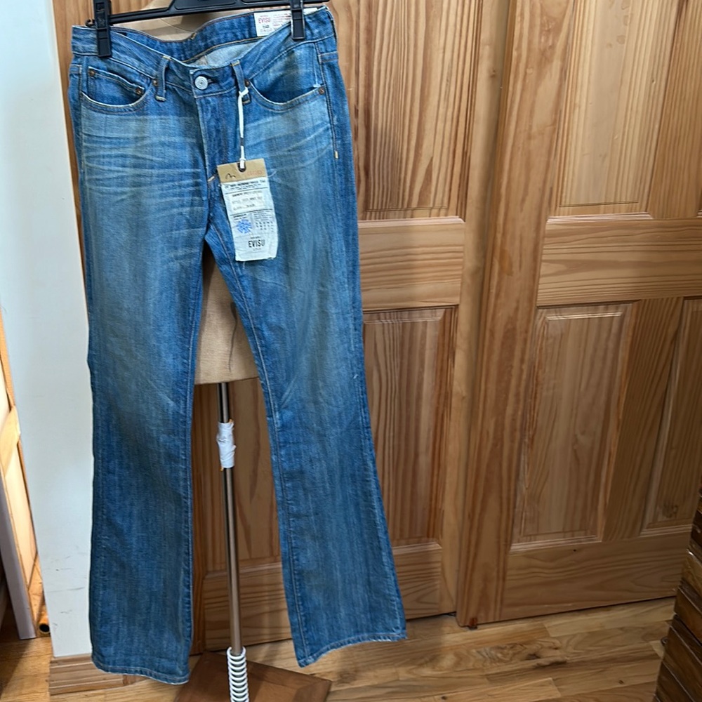 EVISU WOMEN’S BOOTCUT RINKO JEAN W28 L34 NWT